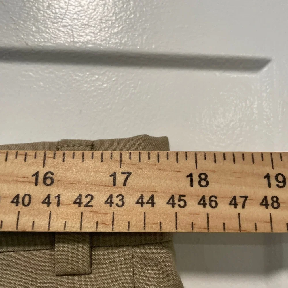 Brooks Brothers Mens Tan Khaki 2 Button Suit Blazer Jacket Trousers Made in USA